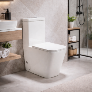 Italian Standard Metropol water closet single piece rimless WC