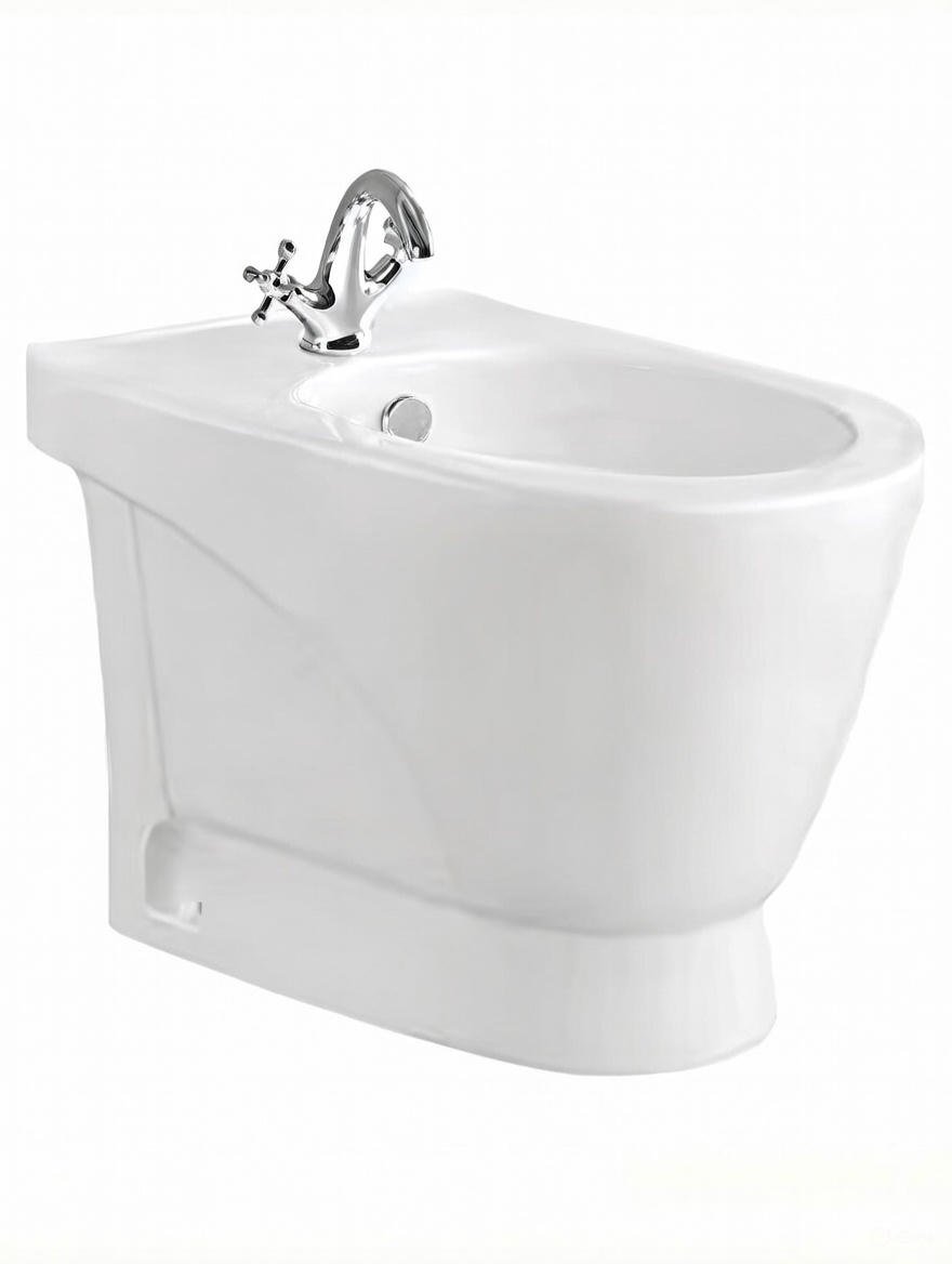 Areej A211 ceramic bidet floor standing white