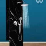 Italian Standard Pro R concealed shower set chrome