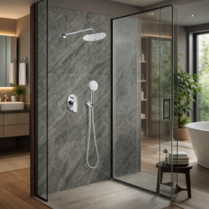 Jaquar 2 way concealed shower set chrome finish